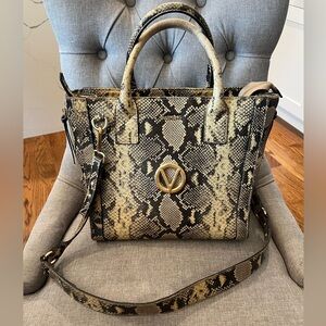 Valentino Charmon Python Tote